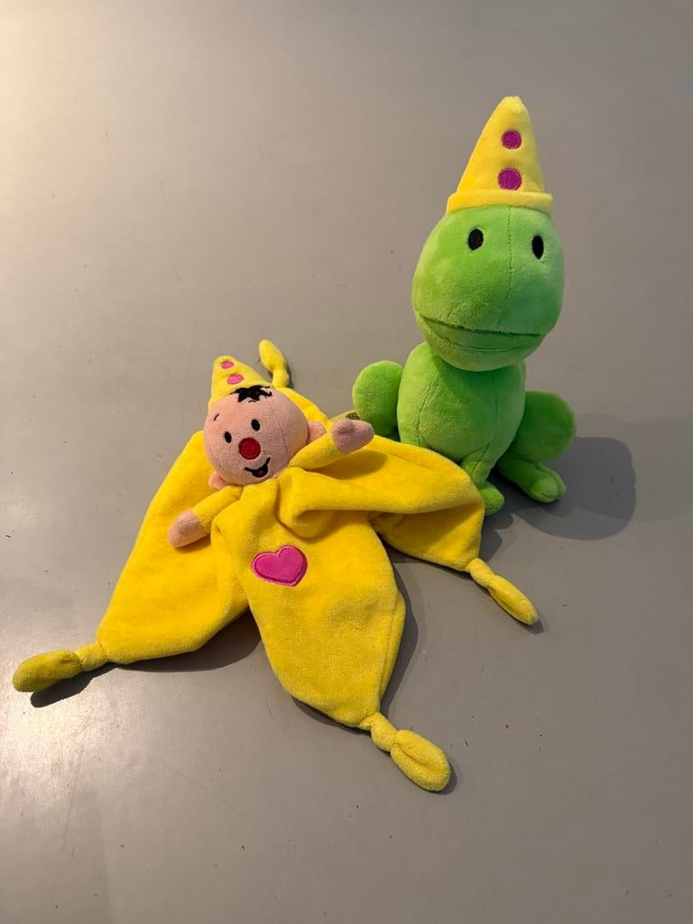Bumba knuffels: Bumba doekje en Kikker knuffel, Kinderen en Baby's, Speelgoed | Knuffels en Pluche, Ophalen of Verzenden, Gebruikt