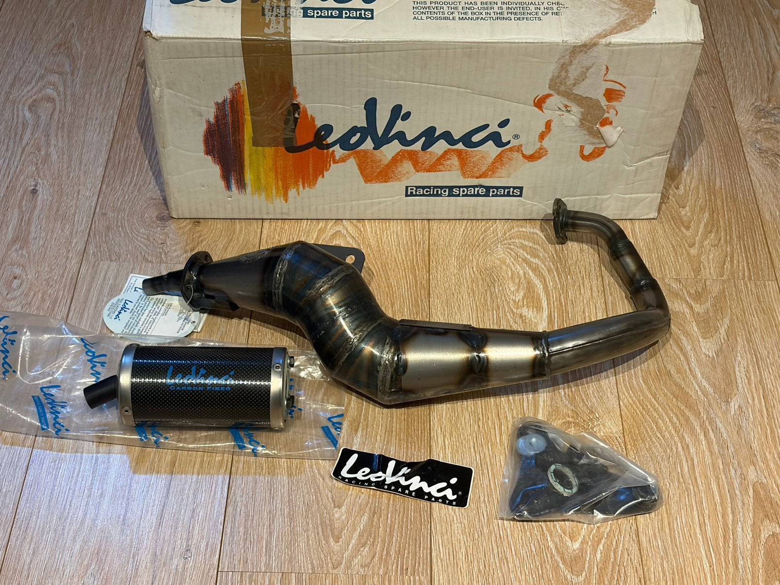 Leovinci Hand Made Carbon Minarelli verticaal Booster SR BWS, Ophalen of Verzenden, Nieuw, Uitlaat, Yamaha