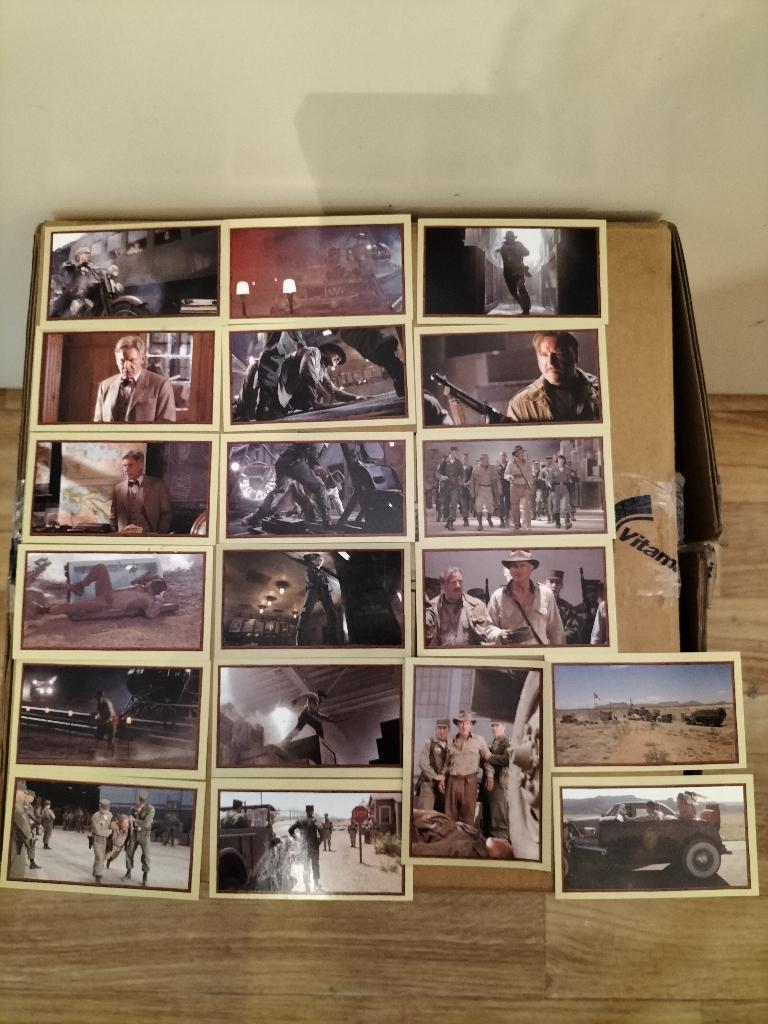 Stickers Indiana Jones and the Kingdom of the Crystal Skull, Ophalen of Verzenden, Zo goed als nieuw, Film, Tv of Omroep