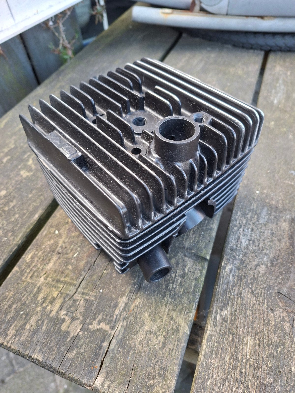 Zundapp 80 cc waterkoeling cilinder met kop excl zuiger, Ophalen of Verzenden, Cilinder
