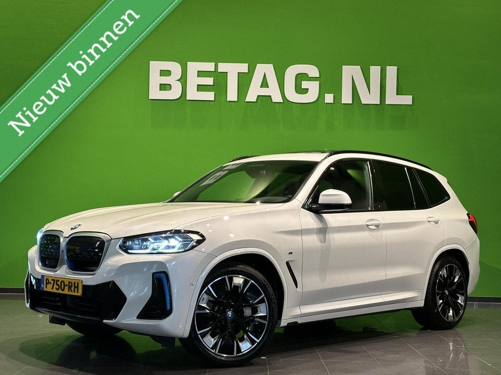 BMW iX3 High Executive 80 kWh | M-pakket | Pano | Head-up |, Auto's, BMW, Automaat, Achterwielaandrijving, Gebruikt, 750 kg