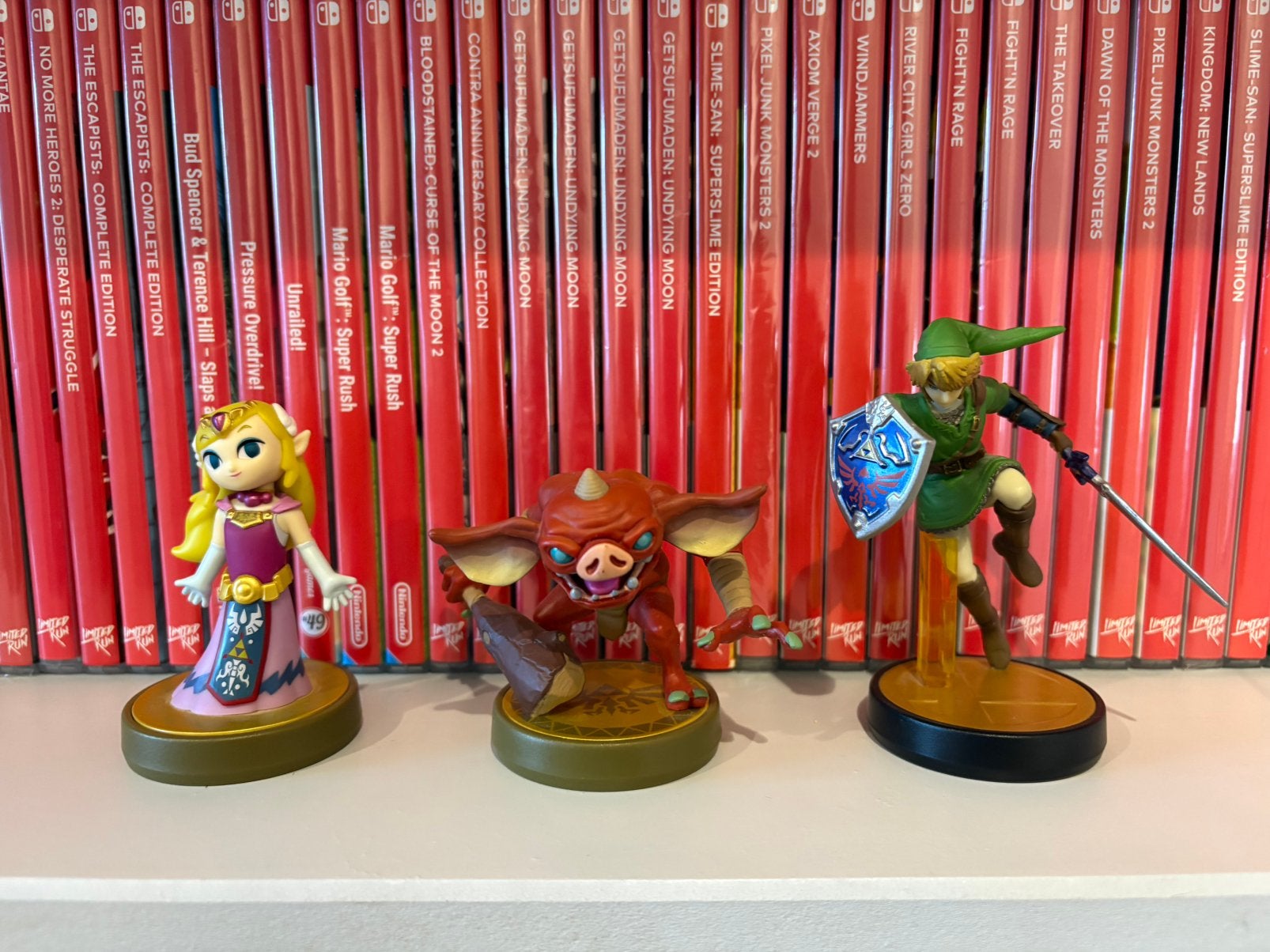 3 x Zelda Amiibo's, Ophalen of Verzenden, Zo goed als nieuw