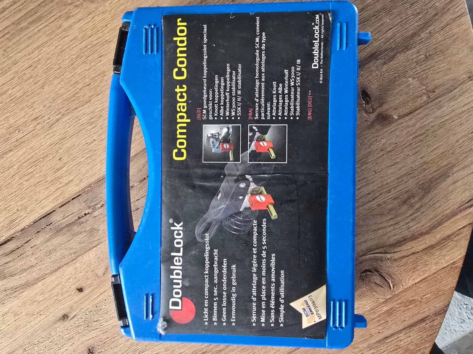 DoubleLock Compact Condor SCM gekeurd koppelingsslot, Ophalen of Verzenden, Gebruikt