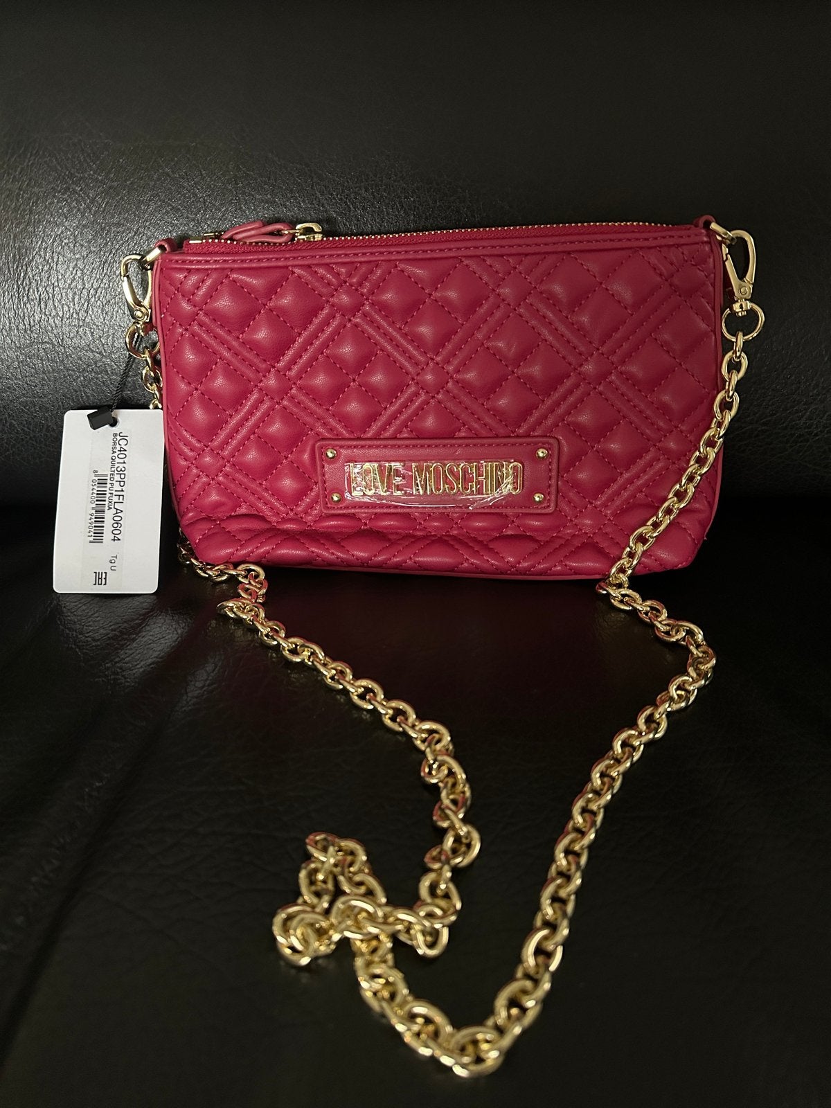 Love Moschino Schoudertasje - Nieuw met labels, Ophalen of Verzenden, Nieuw, Roze, Schoudertasje