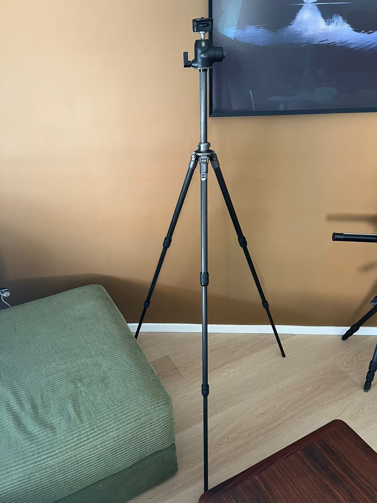 Gitzo G1127 carbon + manfrotto 468mg, Gebruikt, Verzenden, Driepoot, Nvt