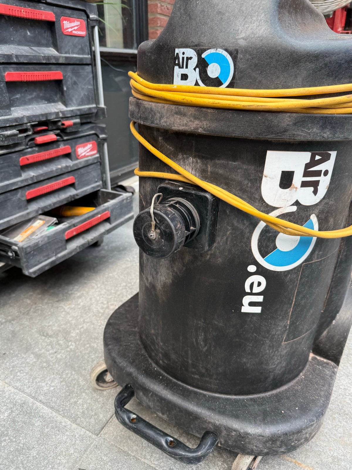 AIRBO / Numatic NDD 900 Fijnstofzuiger met dubbele motor, Doe-het-zelf en Verbouw, Ophalen of Verzenden, Gebruikt