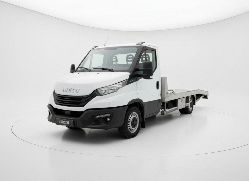 Iveco DAILY 35S18 3.0 410. TIJHOF, BLUETOOTH, LIER., Auto's, Achterwielaandrijving, Iveco, Wit, Bedrijf
