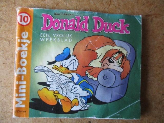 adv7731 mini-boekje 10 donald duck, Eén stripboek, Ophalen, Gelezen