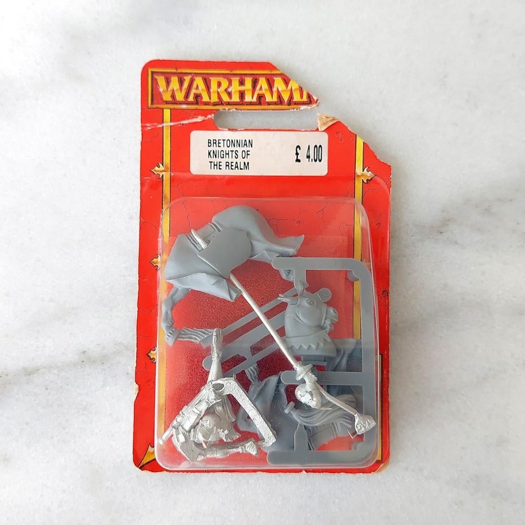 Bretonnian Knights of the Realm Warhammer Fantasy Bretonnia, Ophalen of Verzenden, Nieuw, Warhammer, Figuurtje(s)