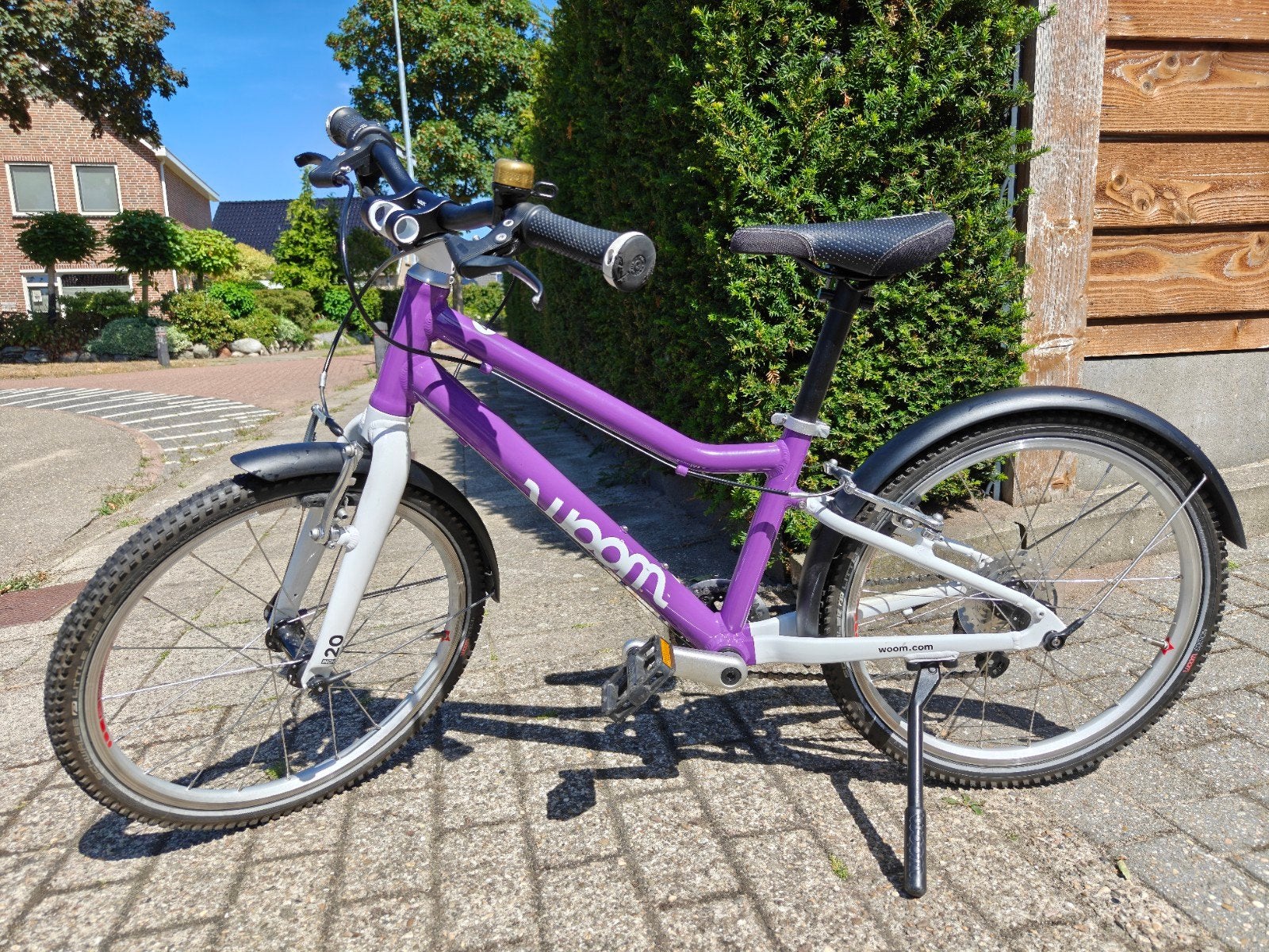 Woom ORIGINAL 4 20 inch Purple Haze – 2024 – zeer nette staa, Minder dan 10 versnellingen, Gebruikt, Velgrem, Overige maten
