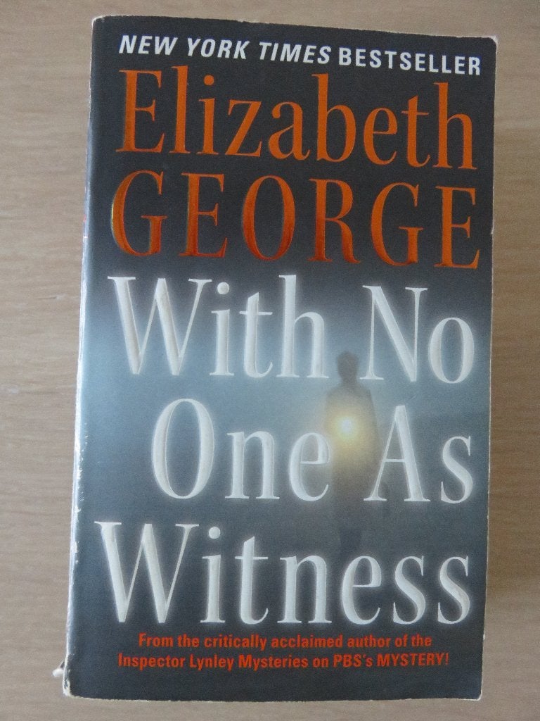 With no one as witness - Elizabeth George, Ophalen of Verzenden, Zo goed als nieuw, Elizabeth George, Nederland