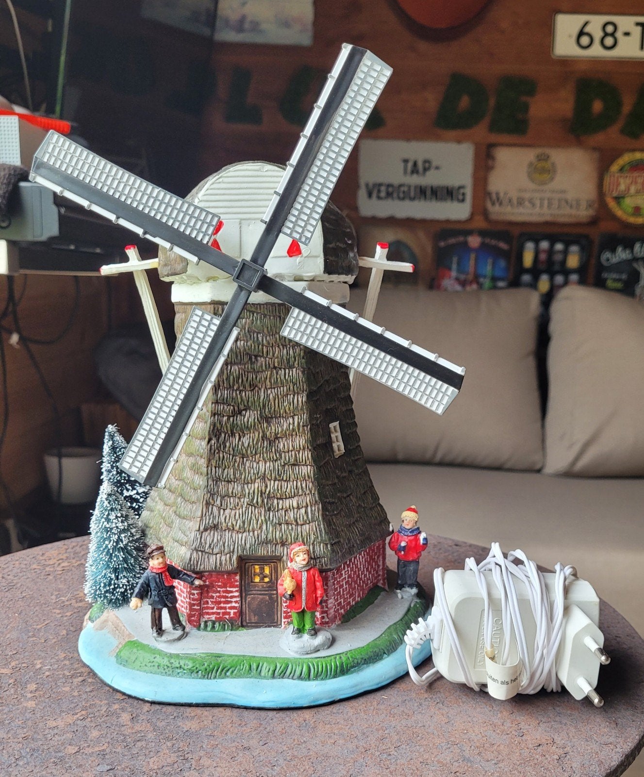 Intratuin Molen met draaiende wieken, Ophalen, Gebruikt