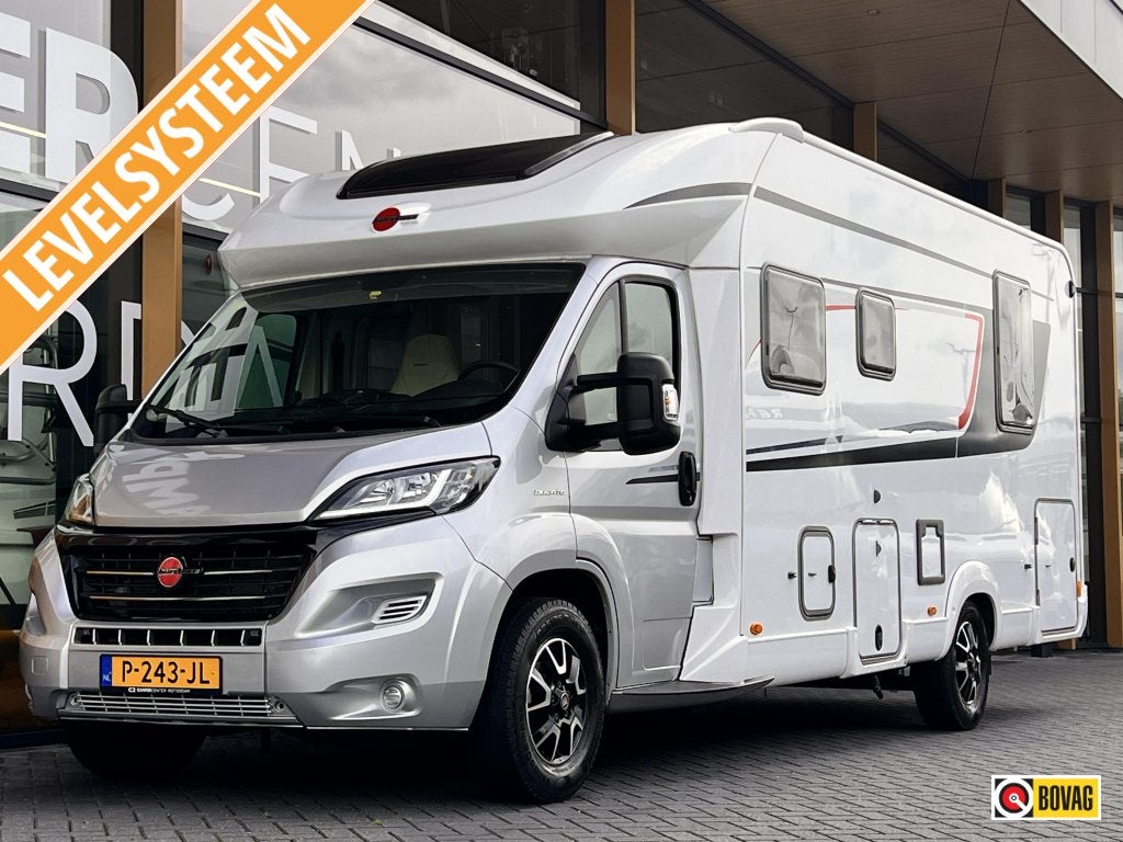 Bürstner Lyseo Privilege 736 T EP Level Systeem, Caravans en Kamperen, Fiat, Bedrijf, Bürstner, Koelkast