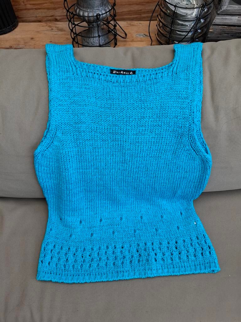 Top prachtige kleur, Ophalen of Verzenden, Zo goed als nieuw, Maat 42/44 (L), Blauw