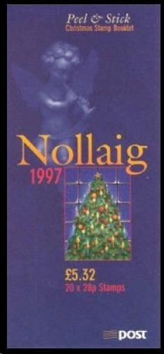 IERLAND 1997 Kerstmis Postzegelboekje, S.G.: SB-60, mint., Verzenden, Ierland, Postfris