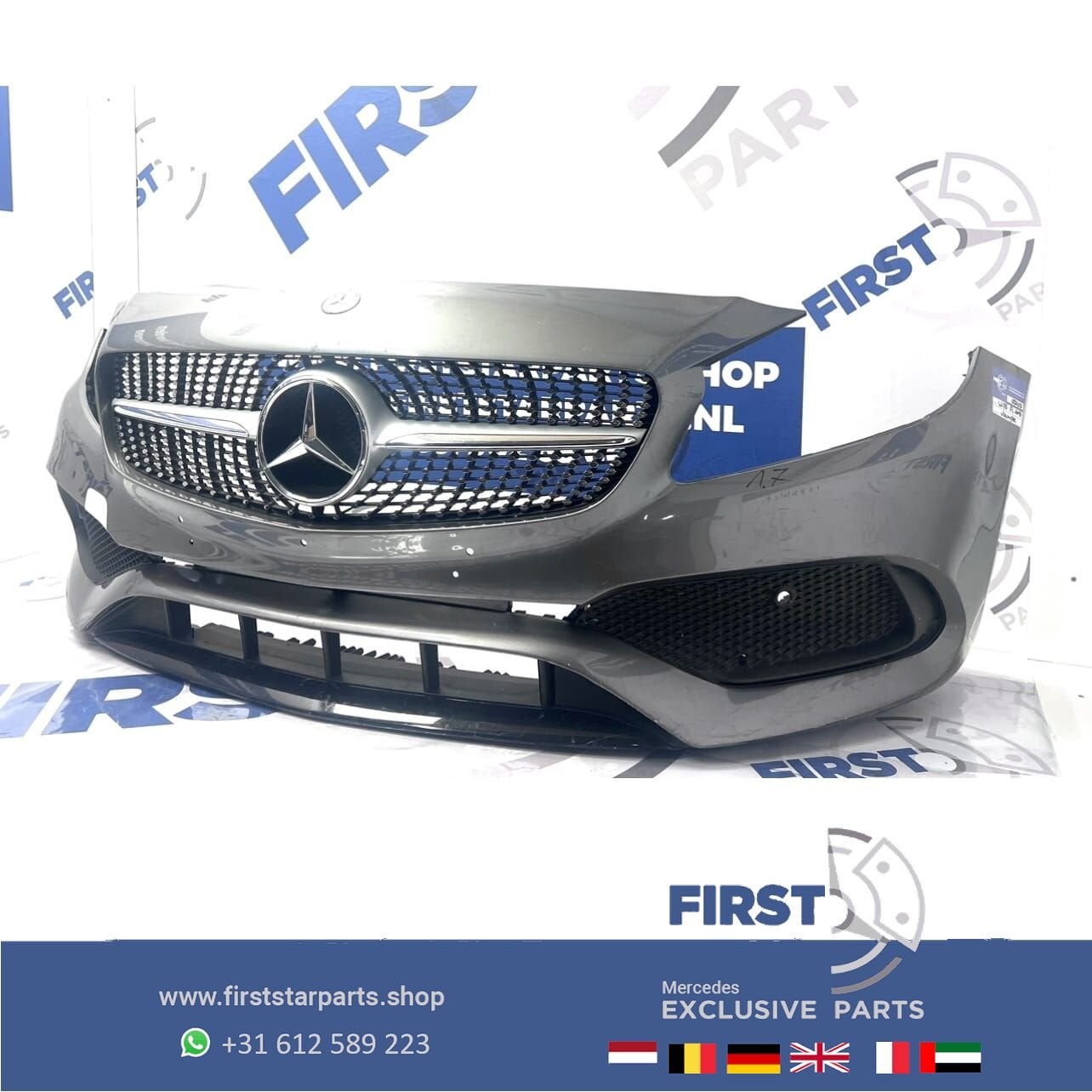 W176 BUMPER FACELIFT AMG LINE VOORBUMPER Mercedes A Klasse 2, Auto-onderdelen, Gebruikt, -, Voor, Ophalen of Verzenden