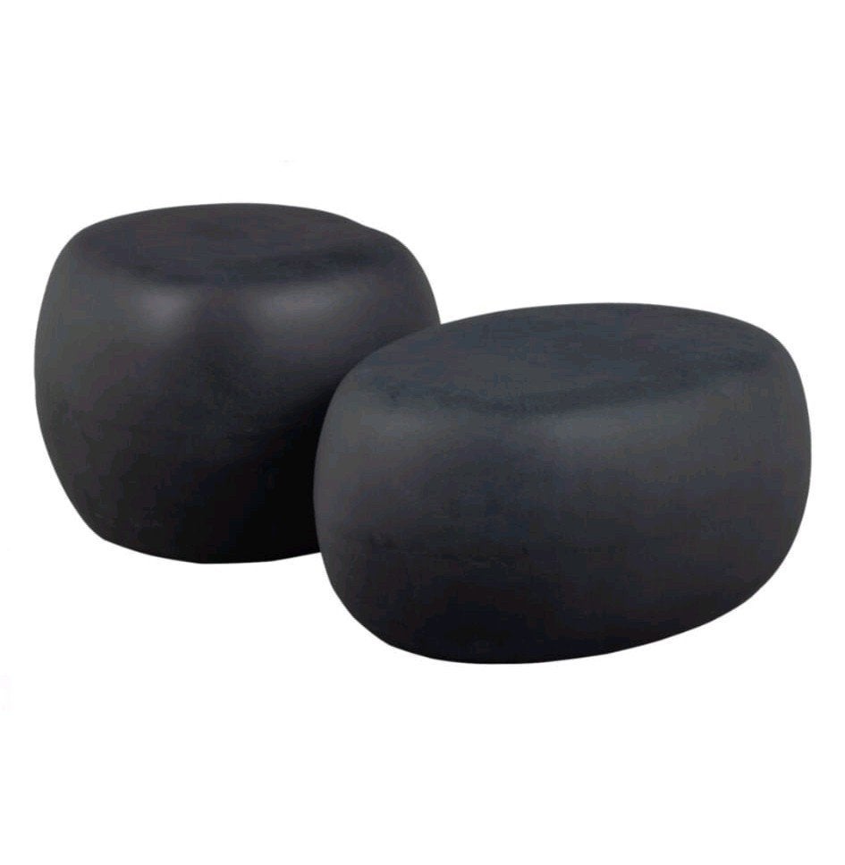 Vtwonen pebble salontafel set van 2, Ophalen, 50 tot 100 cm, Rond, Nieuw