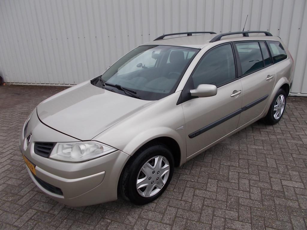 Renault Mégane Grand Tour 1.4-16V Authentique LPG G3 ( EXPO, Auto's, Voorwielaandrijving, Stof, Gebruikt, Zwart