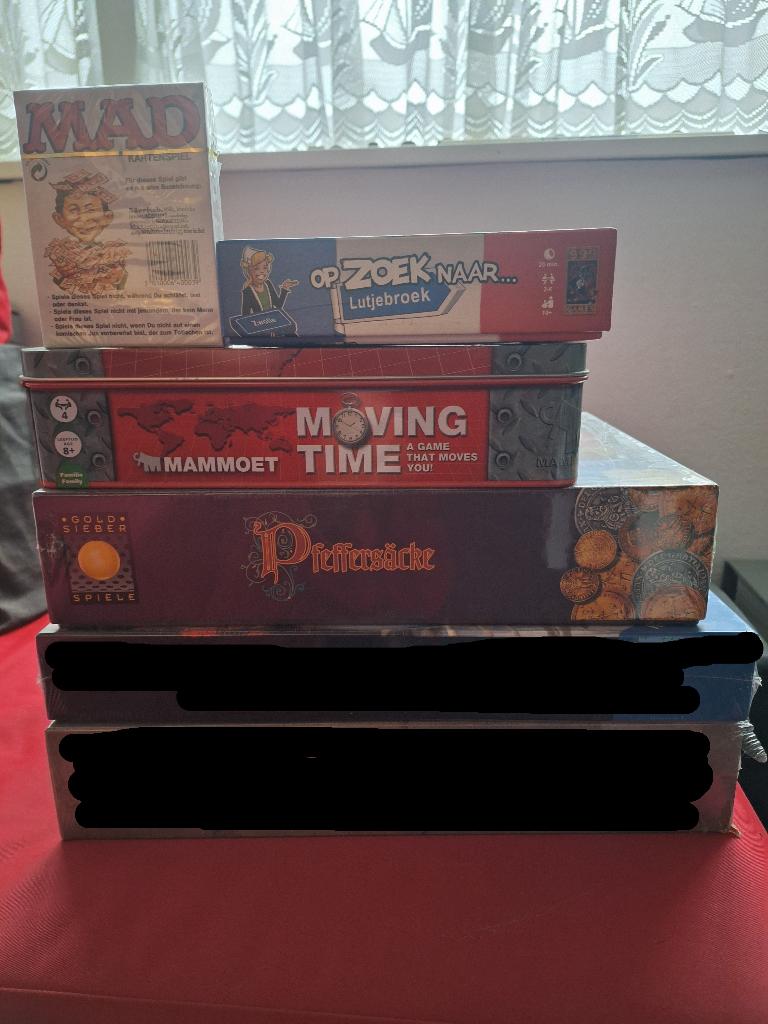 Diverse bordspellen te koop, Ophalen, Zo goed als nieuw, Diverse uitgevers