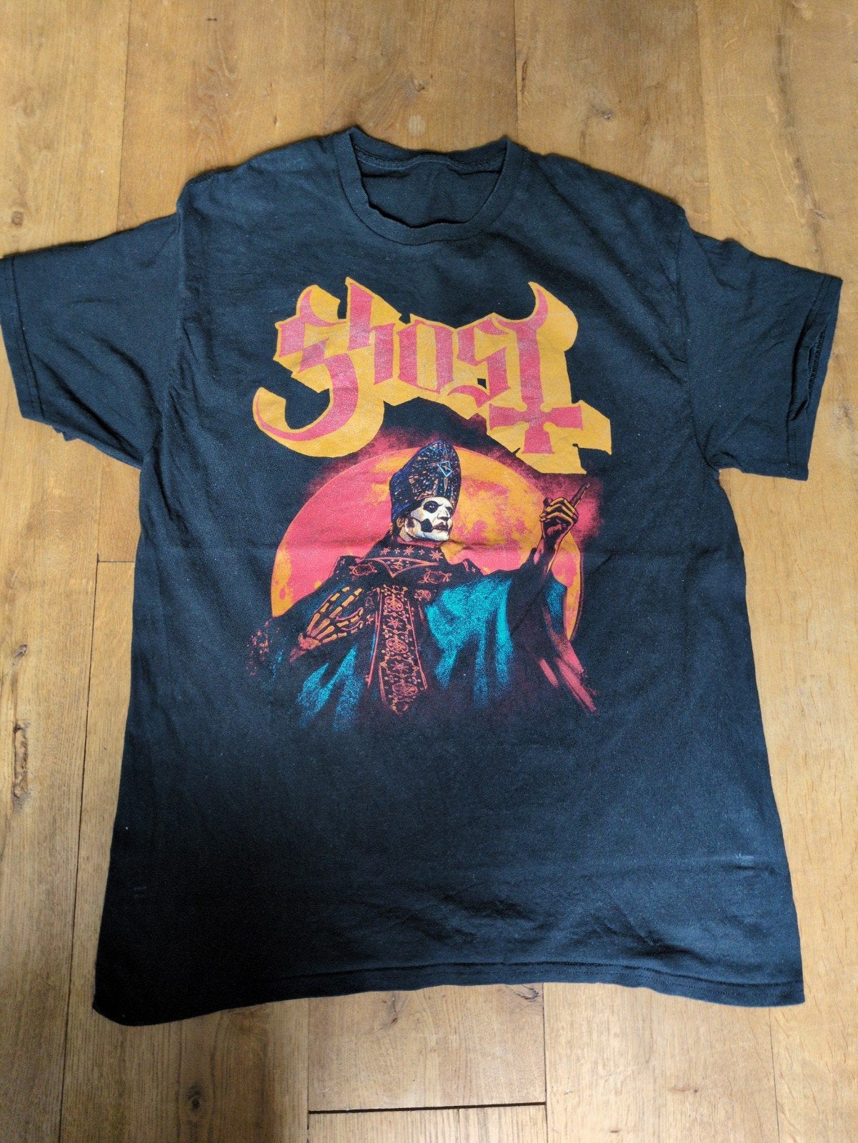 t-shirt ghost, Ophalen of Verzenden, Zwart