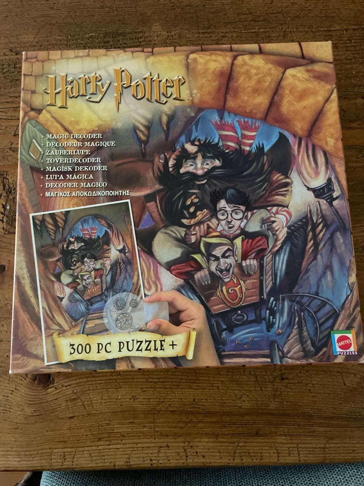Harry Potter 300 Stukjes Puzzel met Toverdecoder, Ophalen of Verzenden, Minder dan 500 stukjes, Gebruikt, Legpuzzel