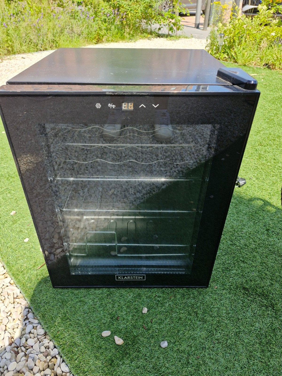 Klarstein Wijnkoelkast - Compact en Stijlvol, Minder dan 85 cm, Ophalen of Verzenden, Minder dan 75 liter, 45 tot 60 cm