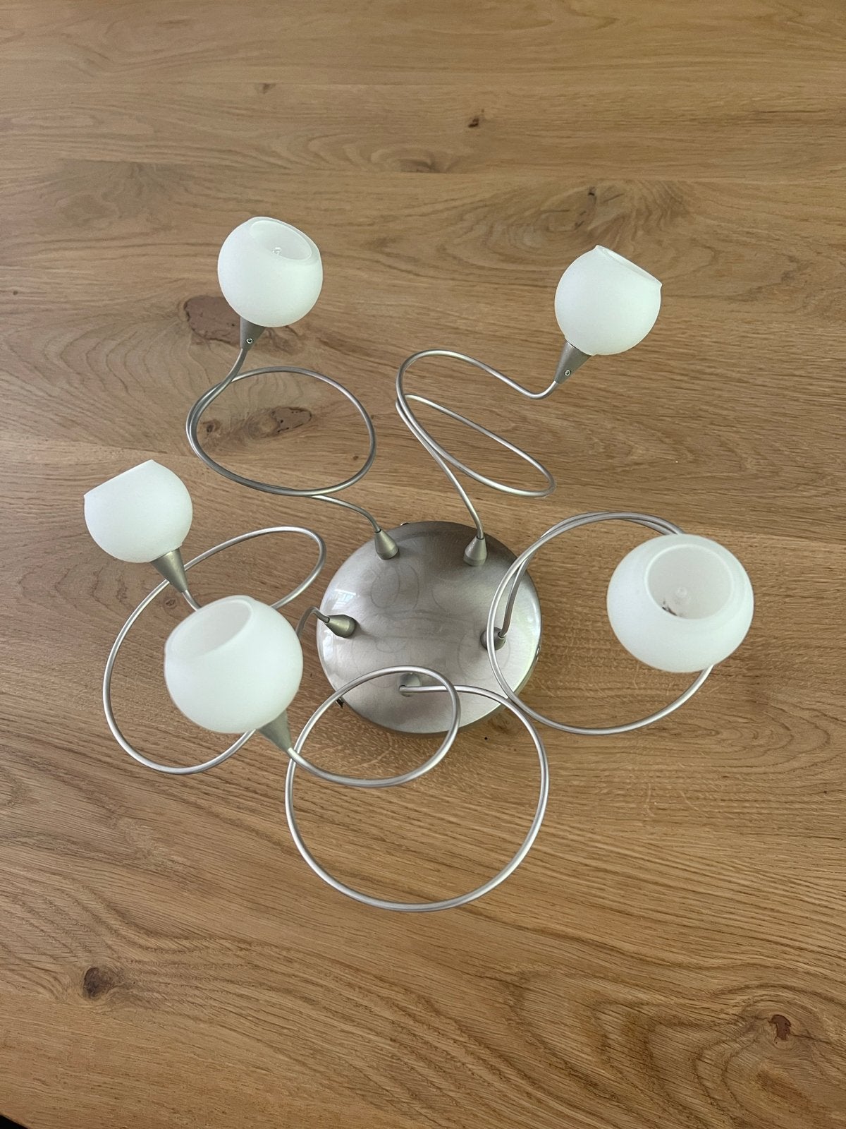 Harco Loor Design Plafondlamp - Modern & Stijlvol, Overige merken, Zo goed als nieuw, Zilver, G4