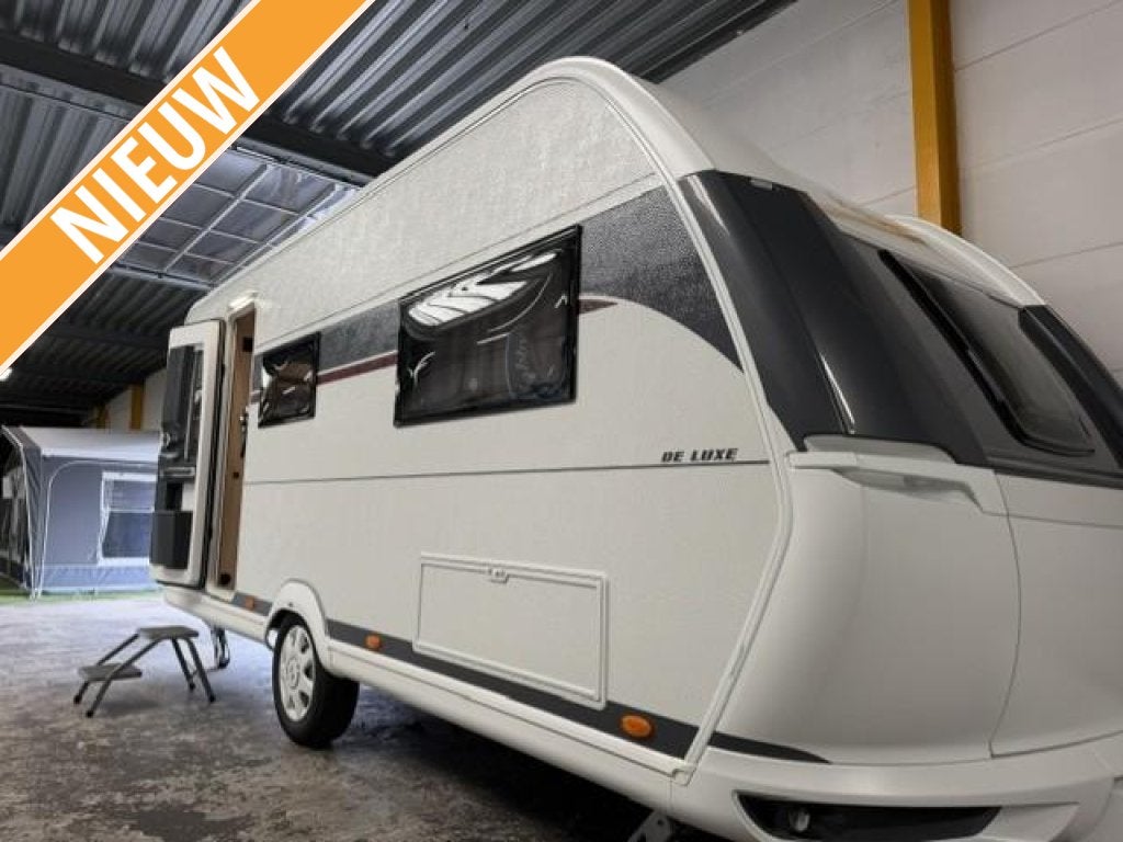 Hobby De Luxe 495 UL 2027 1800 kg/ Bedverbreding, Schokbreker, Rondzit, Hobby, Bedrijf