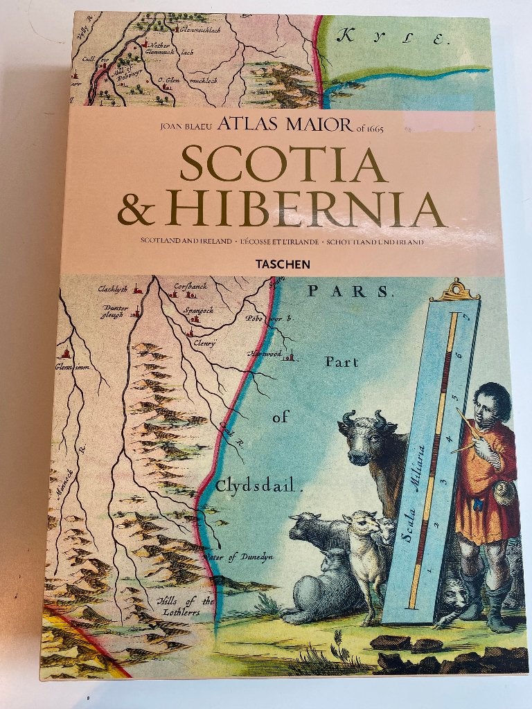 Joan Blaeu – Atlas Maior of 1665: Anglia, Scotia & Hibernia, Overige atlassen, Verenigd Koninkrijk, Voor 1800, Ophalen of Verzenden