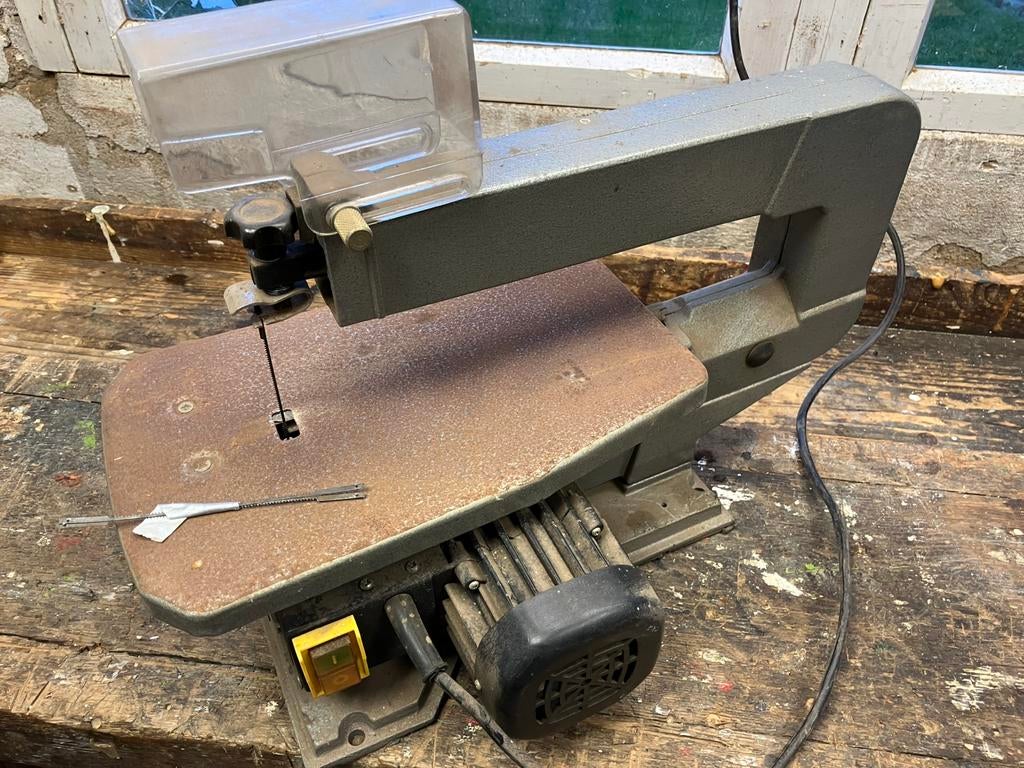 Kinzo Figuurzaagmachine, Minder dan 30 mm, Ophalen of Verzenden, Zo goed als nieuw, Figuurzaag