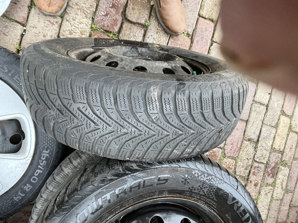 Auto banden en velgen, Ophalen, 14 inch, Gebruikt, Banden en Velgen