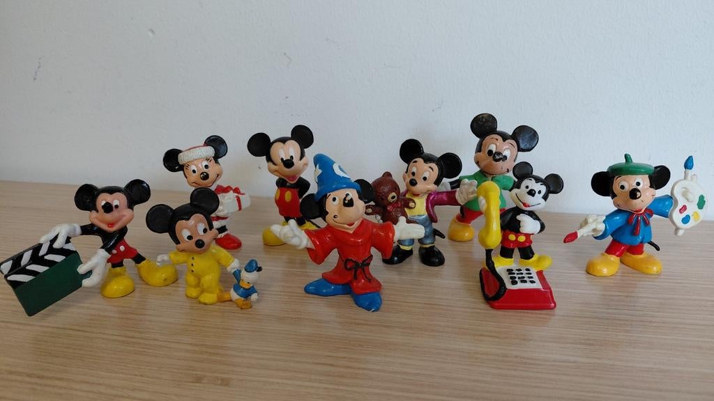 Bullyland Mickey mouse Disney verzameling, Ophalen of Verzenden, Zo goed als nieuw