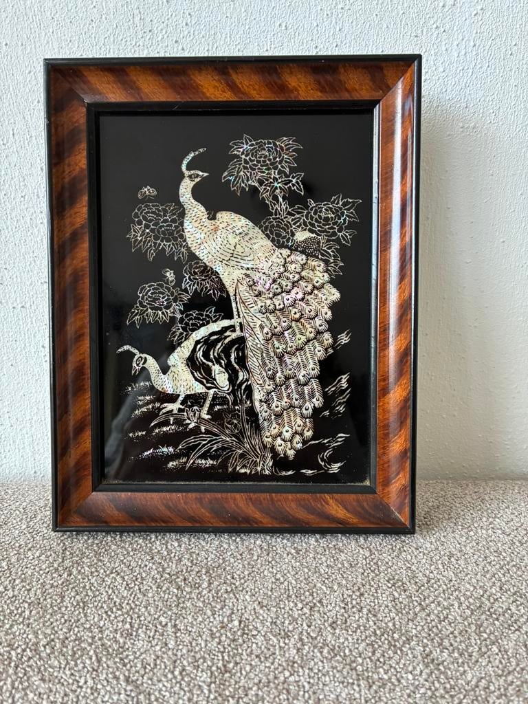 Vintage Chinees schilderijtje, Ophalen