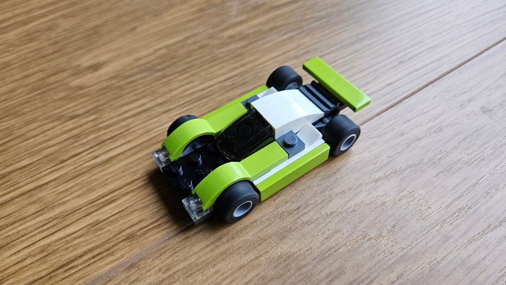 lego 7452 Racers Le Mans sportauto, Lego, Ophalen of Verzenden, Zo goed als nieuw, Compleet