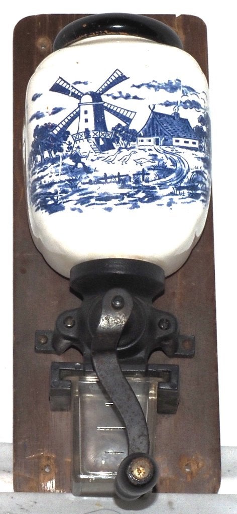 Vintage wand koffiemolen, Antiek en Kunst, Ophalen of Verzenden