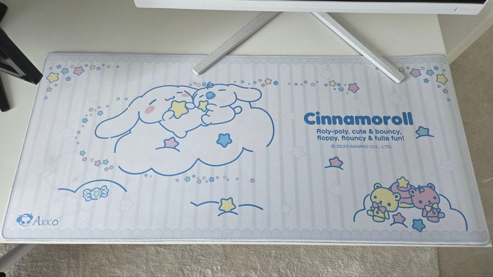 Cinnamoroll Akko mouse pad, Ophalen of Verzenden, Gebruikt, Akko