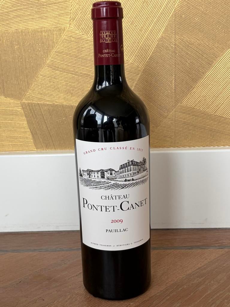 Chateau Pontet-Canet 2009 Pauillac - Topjaar, Verzamelen, Wijnen, Ophalen, Nieuw, Frankrijk, Rode wijn