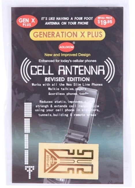Mobiele telefoon signaal verbetering -antennerooster sticker, Ophalen of Verzenden, Nieuw, Overige typen