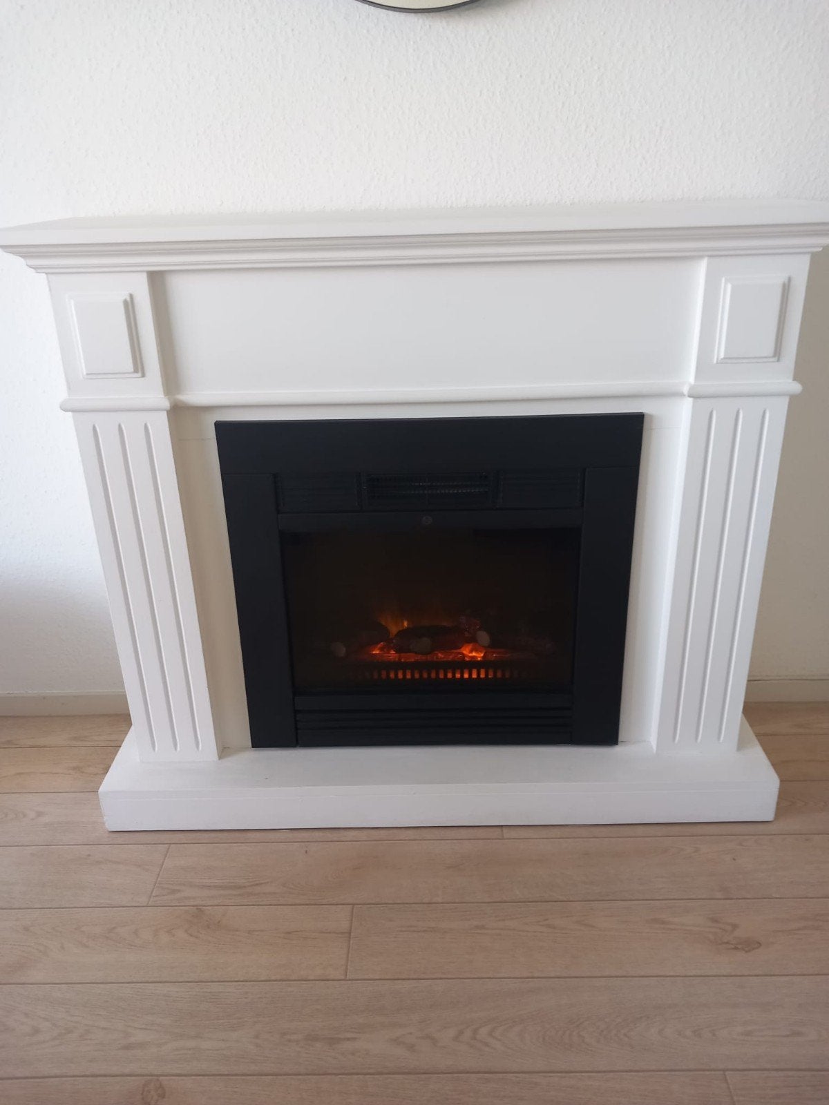 Electrische haard, Huis en Inrichting, Ophalen, Gebruikt, Vrijstaande haard, Elektrische haard