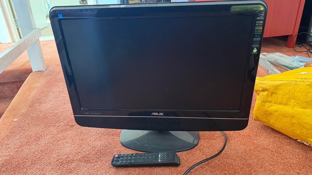 Asus monitor scherm die ook gebruikt kan worden als tv, Ophalen, Full HD, Ingebouwde speakers, LED