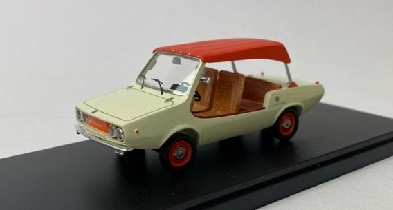 VDM 1:43 DAF Michelotti Shellette wit strandwagen, Hobby en Vrije tijd, Overige merken, -, Nieuw, Ophalen of Verzenden