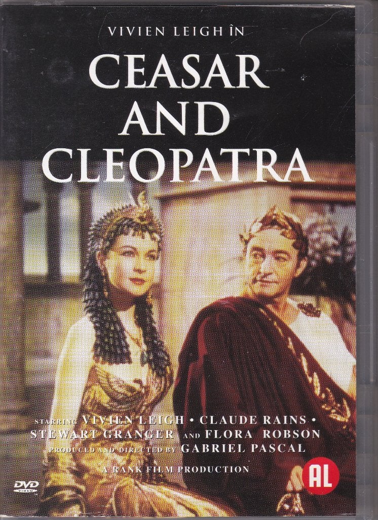Caesar and Cleopatra ֎ 1945, Claude Rains, Vivien Leigh, Gebruikt, Alle leeftijden, Drama, Ophalen of Verzenden