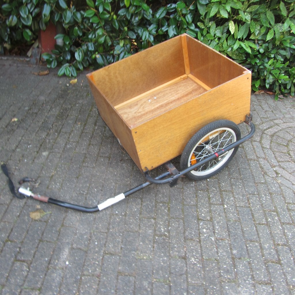 Fiets kar fietskarretje, Ophalen, Zo goed als nieuw, 80 kg of meer
