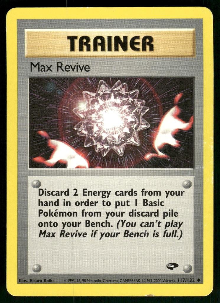 Max Revive 117/132 - Gym Challenge (NM), Verzenden, Gebruikt