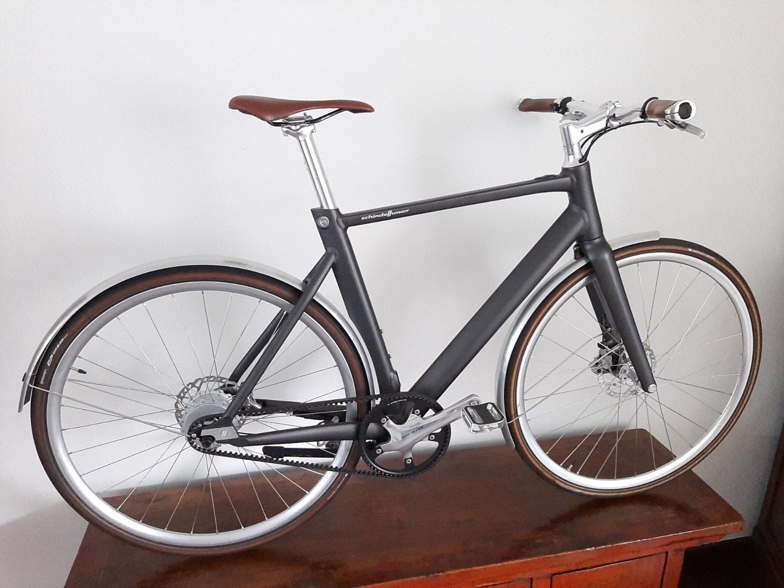Schindelhauer Arthur Singlespeed Ebike., Schindelhauer, Schindelhauer, Schindelhauer Arthur e-bike, Zo goed als nieuw