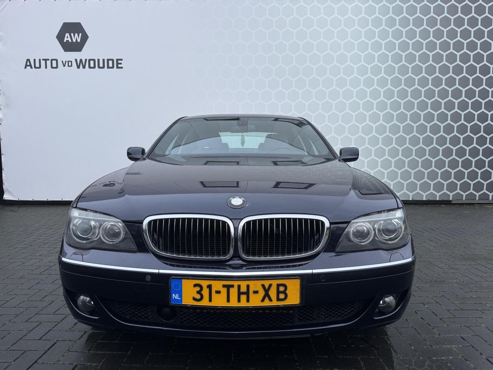 BMW 7-serie 750i High Executive Leer Xenon Adaptive Cruise, Auto's, BMW, Automaat, Achterwielaandrijving, Gebruikt, 8 cilinders