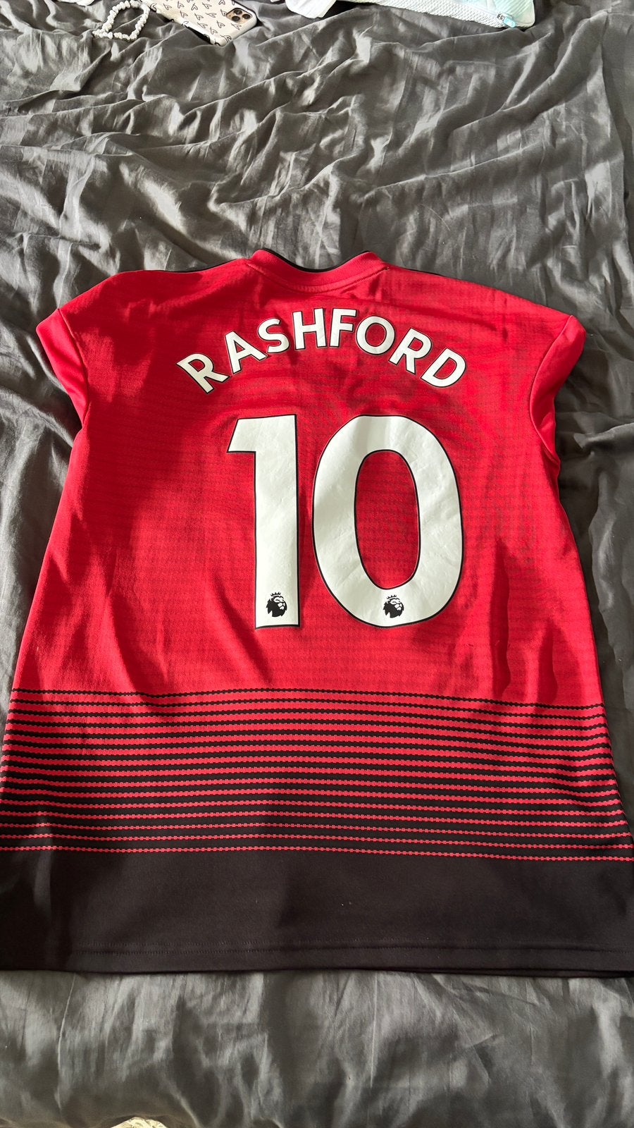 Origineel Manchester United 2018/2019 Shirt Marcus Rashford, Sport en Fitness, Maat M, Ophalen of Verzenden, Zo goed als nieuw