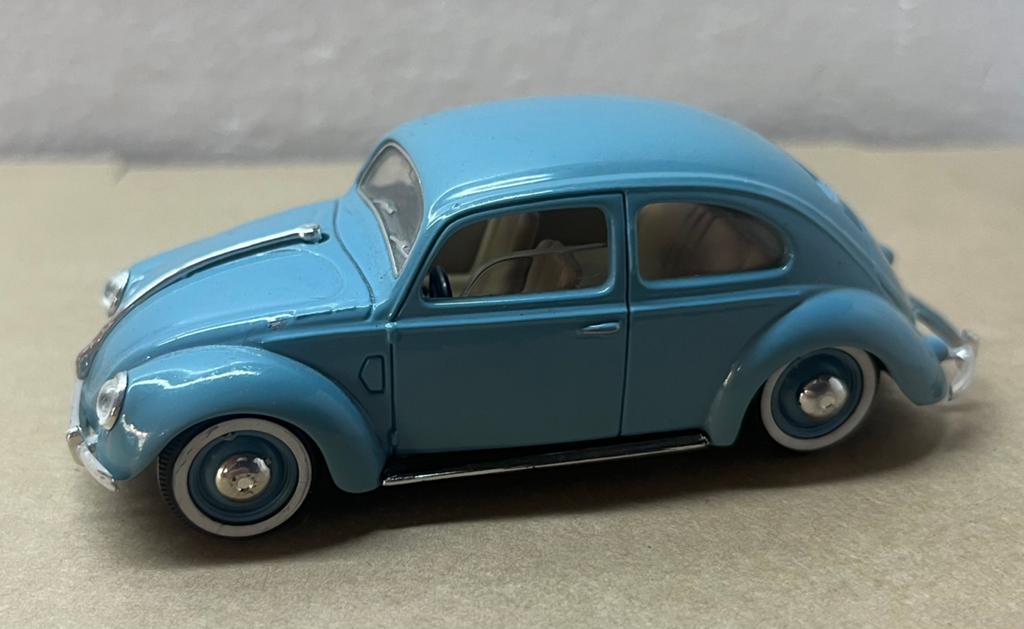 1:43 Solido , Volkswagen Bril Kever , Coccinelle 1950, Ophalen of Verzenden, Zo goed als nieuw, Auto, Overige merken