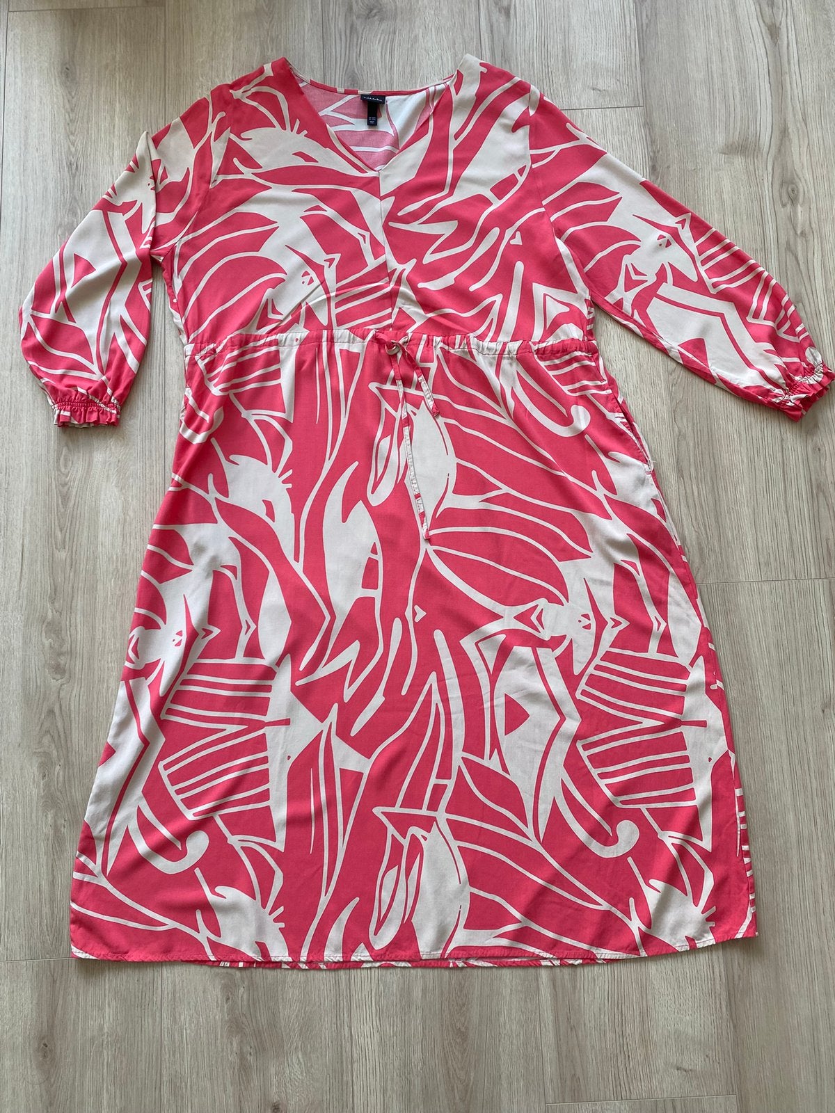 Jurk Ulla Popkem maat 50/52, Ophalen of Verzenden, Zo goed als nieuw, Maat 46/48 (XL) of groter, Onder de knie