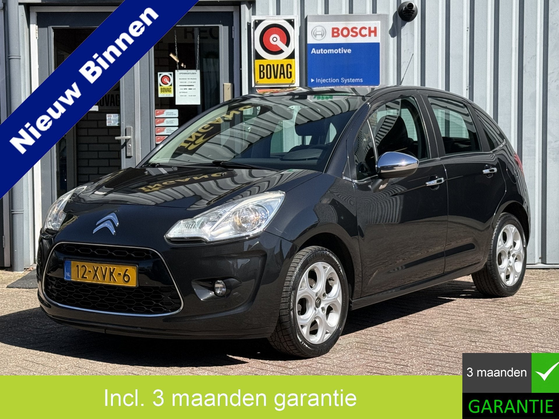Citroën C3 1.4 VTi Collection | CRUISE | AIRCO | CLIMA | GO, Voorwielaandrijving, Euro 5, Zwart, 4 cilinders